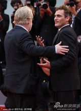 组图：《大师》首映杰昆洒脱不羁 两女星华服争艳