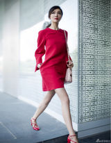 组图：齐溪百变造型 登时尚杂志封面