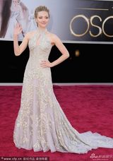 组图：奥斯卡颁奖礼红毯-阿曼达-谢弗雷德