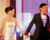 组图：刘德华小姨子朱丽华貌美如花