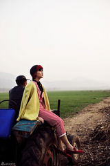 组图：陈燃原味写真 IT Girl展温情一面