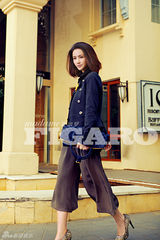 组图：张歆艺街拍潮范十足 引领2012春夏时尚