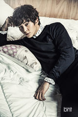 高清组图：朱元时尚写真曝光 黑色皮衣酷感十足