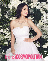 组图：张歆艺婚纱写真纯白唯美升格魅力人妻