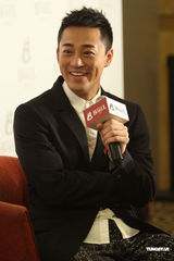 组图：林峰不回应感情问题 期待和刘德华合作