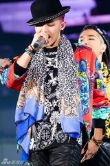 高清图：BigBang东京巨蛋开唱 激情疯狂表演