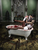 幻灯图：《全美超模新秀赛》选手血腥冷艳写真