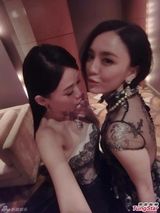 吕佳容透视低胸装抢镜 陈乔恩上手验货：好大