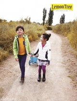 组图：《爸爸你去哪》成俊智雅写真扮可爱情侣