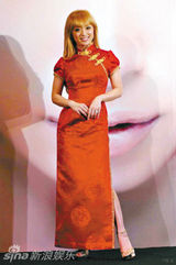 策划：日本女星中国风造型 旗袍团子头贺新春