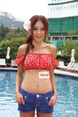 组图：何佩瑜不与黄婉曼比身材 陆永承认奉子成婚