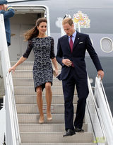 组图：威廉王子婚后首度蜜月 加拿大观光兴致大好