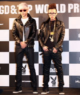 高清图：BigBang成员G-dragon和TOP纪念发行新专辑