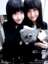 组图：台湾超萌双胞胎长大了！13岁漂亮爱跳舞