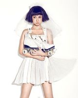 高清图：戴娇倩最新时尚写真 单身女王幸福起飞