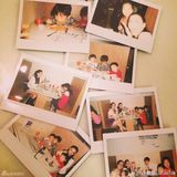 组图：张柏芝带两子吃饭 淡妆上阵美艳依旧