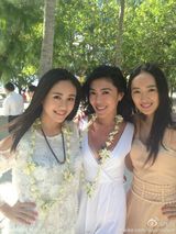 组图：众星云集佟丽娅婚礼 王宝强携娇妻出席