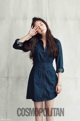 高清组图：韩团WG昭熙时尚大片纯情 婑斌变摇滚女