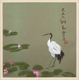 组图：倪萍首开个人画展 众多国画作品曝光