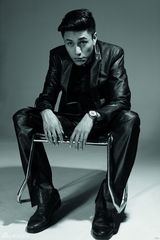 组图：陈坤黑白大片演绎复古时尚 型男本质尽显