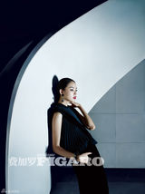 组图：张梓琳复古华丽大片蜕变风情名媛