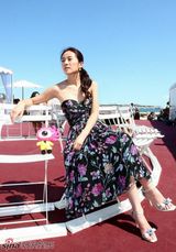 高清组图：《复仇》女星叶璇戛纳写真