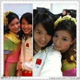 跳水第一美女何姿微博美图 可爱卖萌(图)