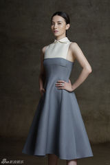 组图：小宋佳率性时尚大片气质文艺