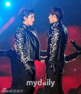 组图：东方神起等参加2013韩流Dream音乐会