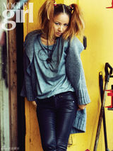 高清组图：李孝利纽约街头写真 欧美朋克风酷味足