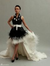 组图：中国时尚大典赵子琪演绎二十四节气小雪