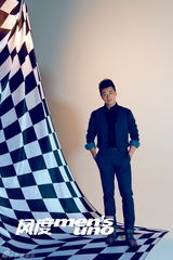 组图：佟大为《风度》开年封面 绽放男人钝感力