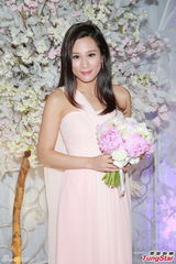 组图：张美妮大婚众星道贺 恨嫁杨怡抢花球