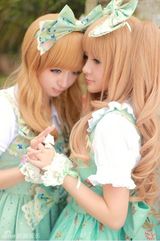 组图：16岁徐娇COS动漫美少女 假小子华丽变身