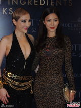 组图：名媛薛芷伦疑整容失败 下巴前凸妆容惊悚