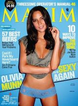 高清组图：美艳混血模特Olivia Munn性感写真