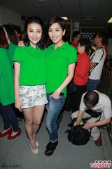 组图：TVB300艺人大合影 黄宗泽胡杏儿零交流