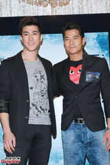 组图：梁家辉调侃郭富城绯闻 双影帝期待《寒战》续集