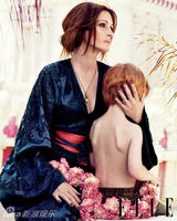 幻灯图：大嘴朱莉娅-罗伯茨杂志写真秀成熟风韵
