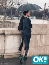 组图：刘雯巴黎拍《OK精彩》封面 显东方优雅