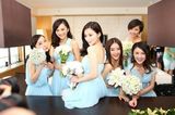 组图：李小璐贾乃亮大婚伴娘团曝光