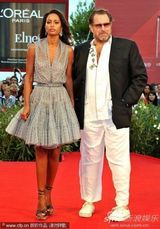 高清图：《米拉尔》首映 娜奥米携富商男友争艳