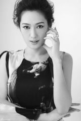 高清图：孟广美陈晓东时尚大片 黑白色调看时光流转