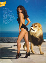 高清组图：凯莉-布鲁克登《FHM》封面秀比基尼