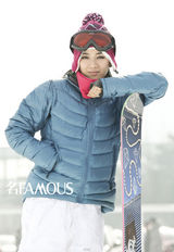 组图：黄奕曝光最新冬日大片 演绎最纯净冰雪情愫