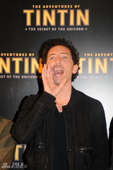 组图：斯皮尔伯格彼得杰克逊宣传《丁丁历险记》