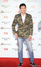 组图：孙艺洲亮相街拍盛典红毯 迷彩西服另类