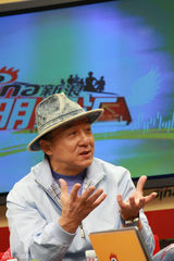 高清组图：成龙携《十二生肖》做客