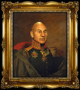 组图：好莱坞明星大腕PS成俄国军官 毫无违和感