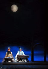 组图：少儿版京剧《赤壁》首演爆棚 吸引娃娃观众